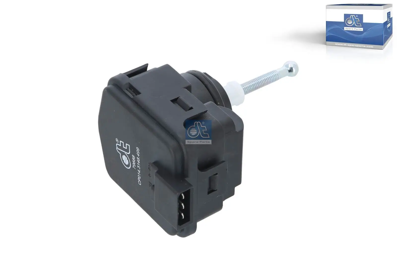 Actuator, headlight levelling